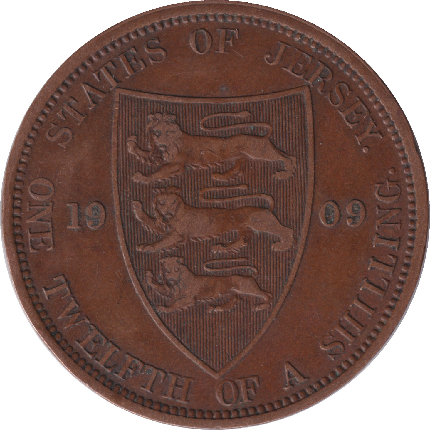 1/12 shilling - Edward VII