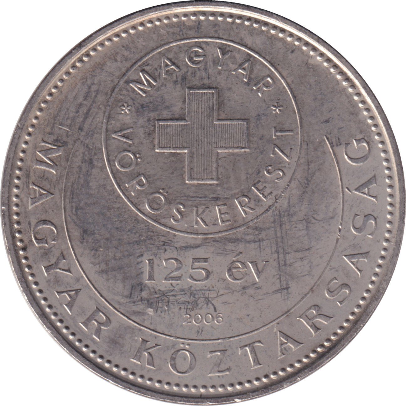 50 forint - Croix Rouge - 125 years