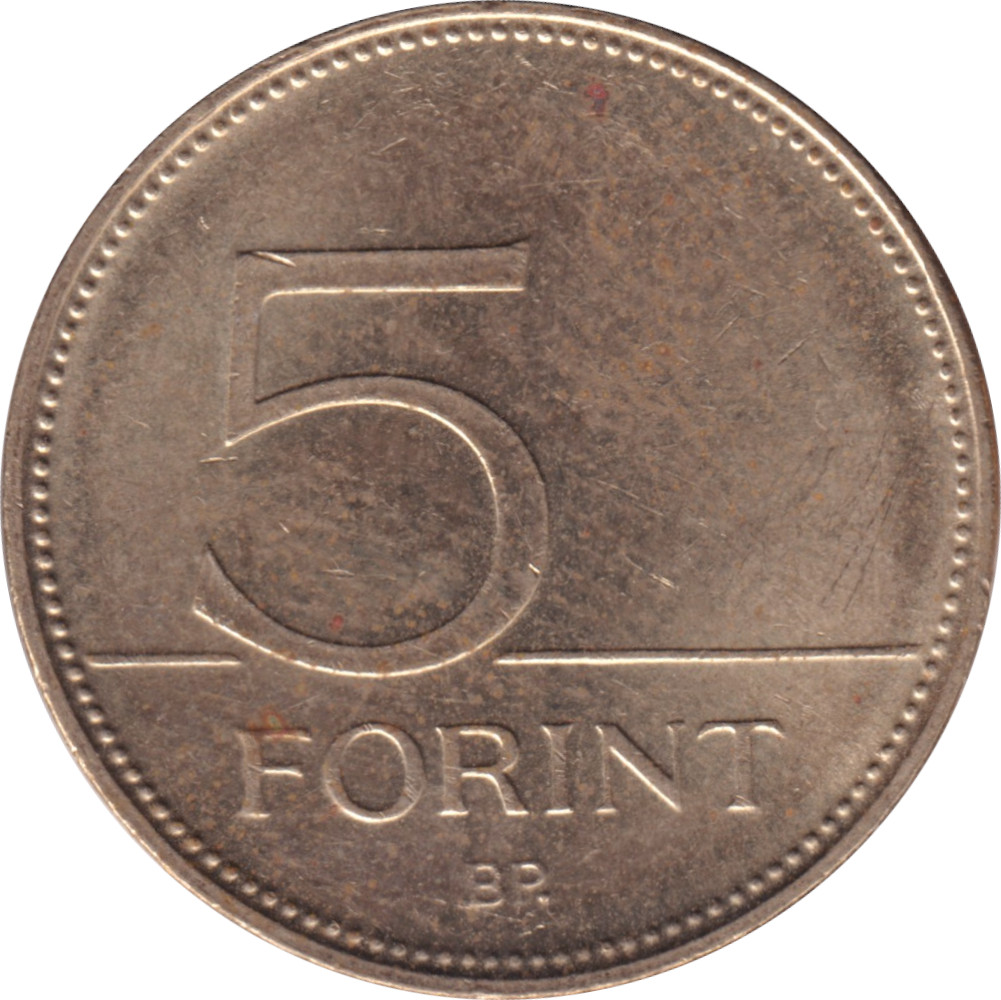 5 forint - Cigogne