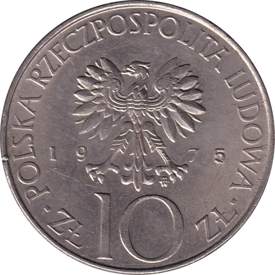 10 zlotych - République populaire - Adam Micklewicz