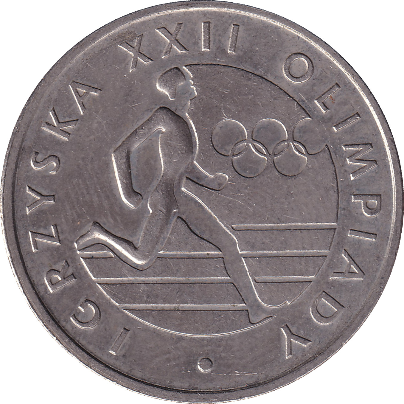 20 zlotych - Olympiades de Moscou 1980