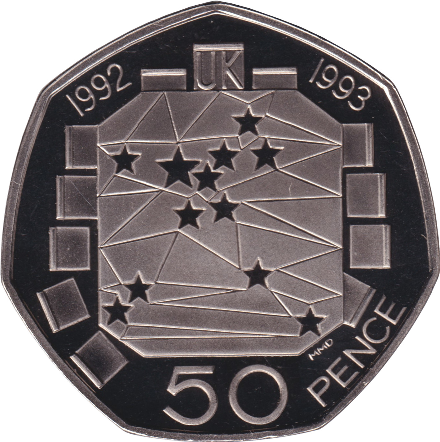 50 pence - Présidence de l'Union Européenne
