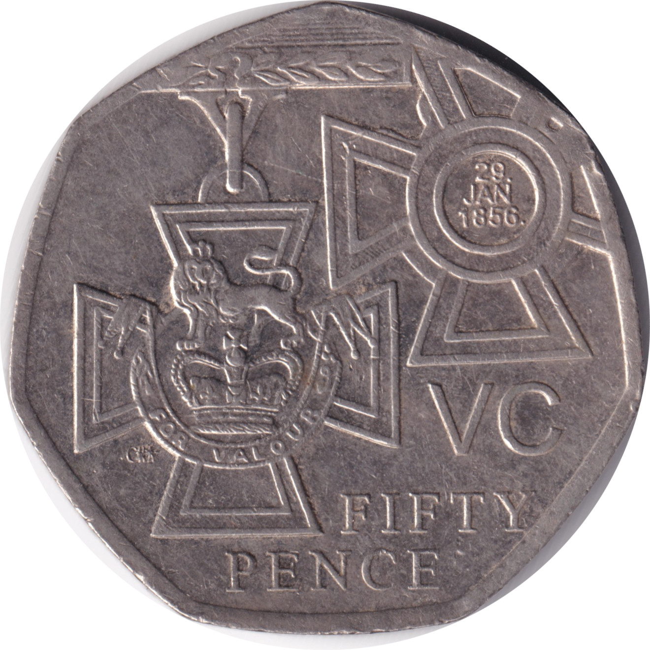 50 pence - Victoria Cross