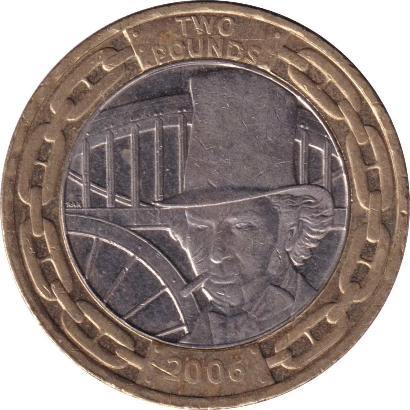 2 pound - Isambard Brunel - Ingénieur