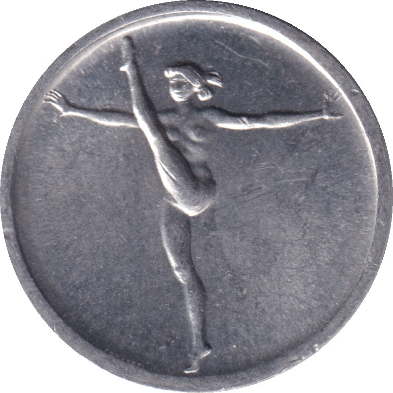 1 lira - Olympiades de Moscou 1980