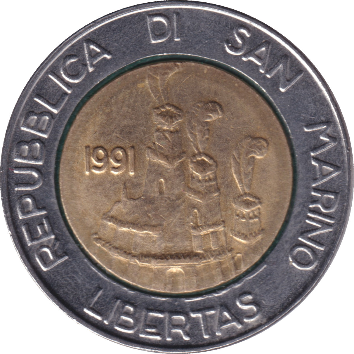 500 lire - Fondation - 1690 years - Type 2