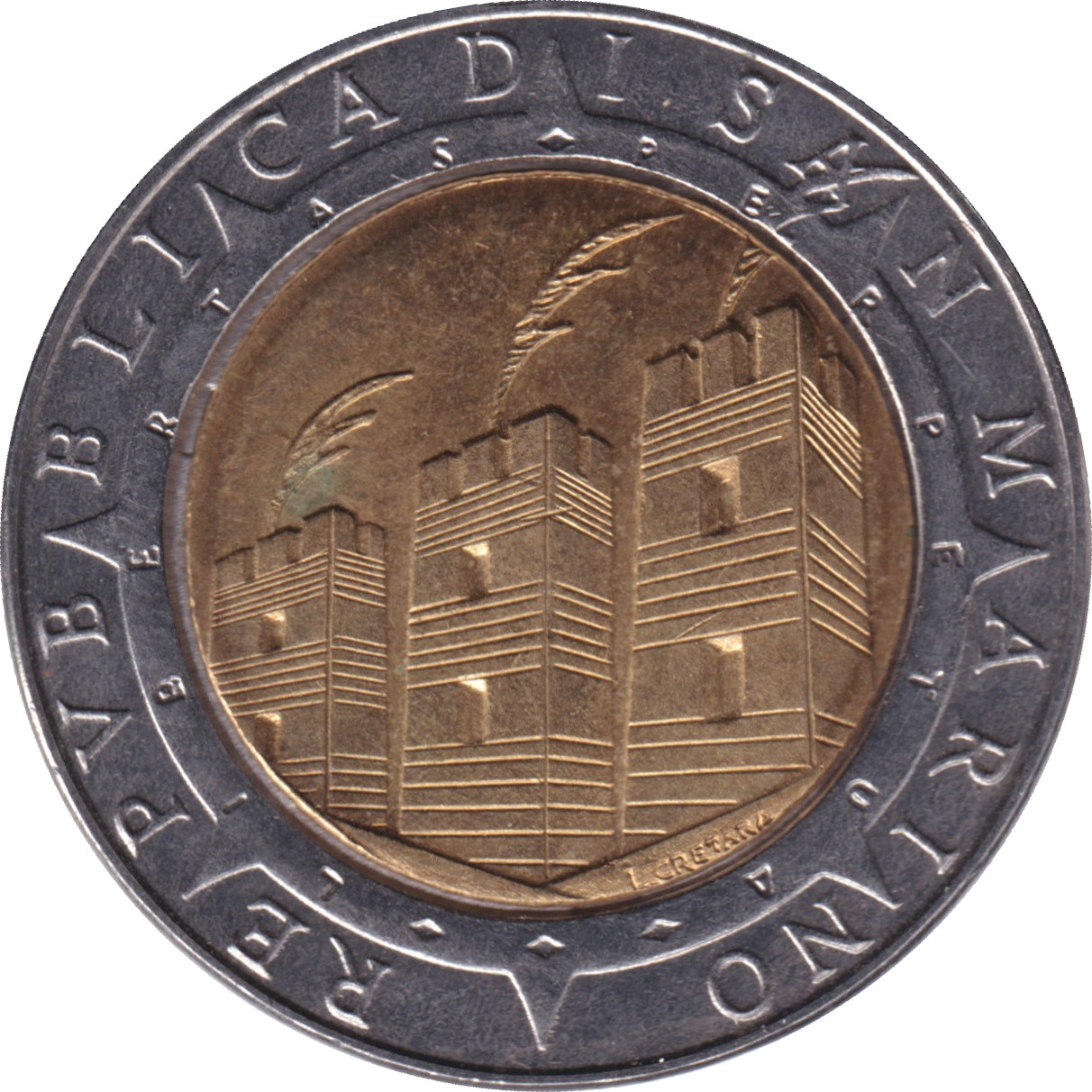 500 lire - Découverte des Amériques - 500 years