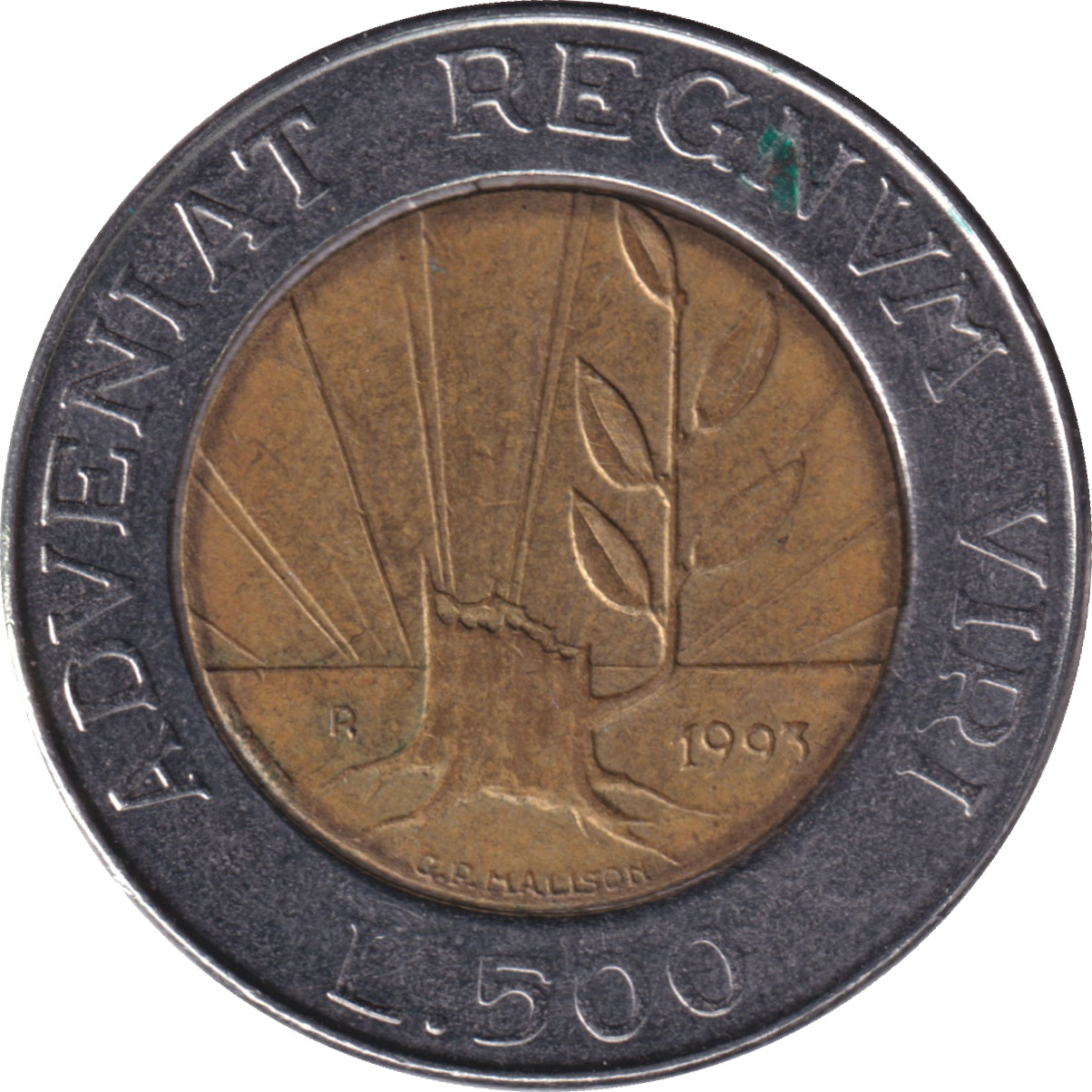 500 lire - Fondation - 1690 years - Type 3