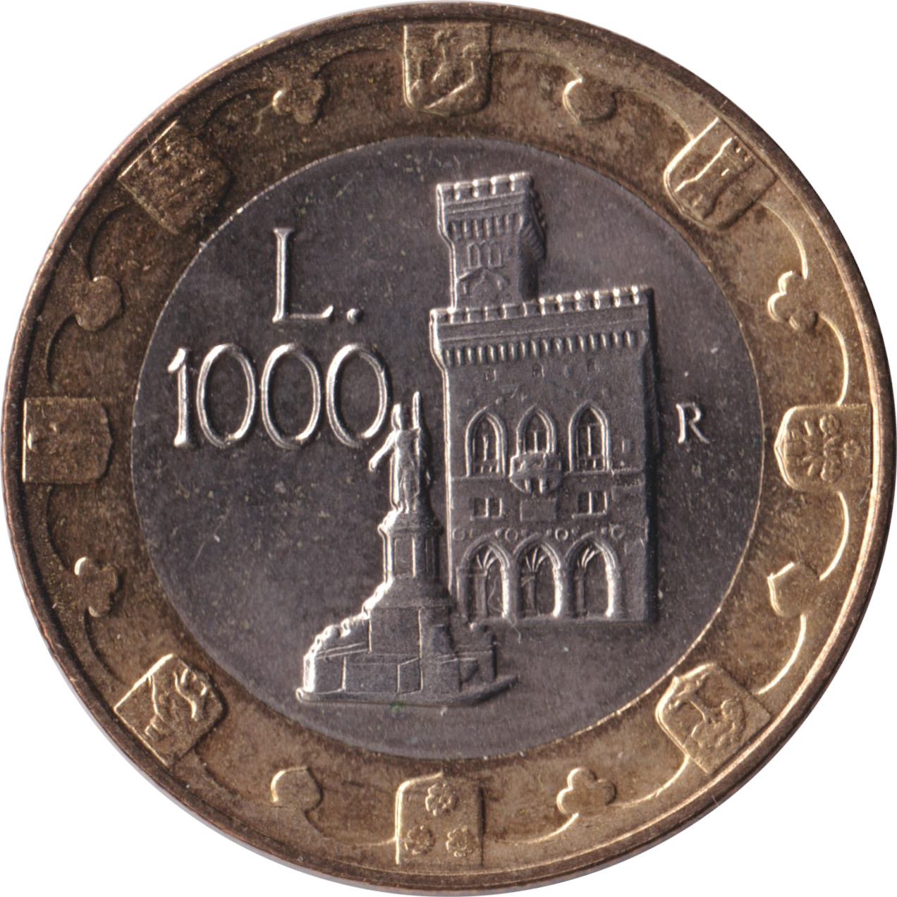 1000 lire - Château - 1000 years