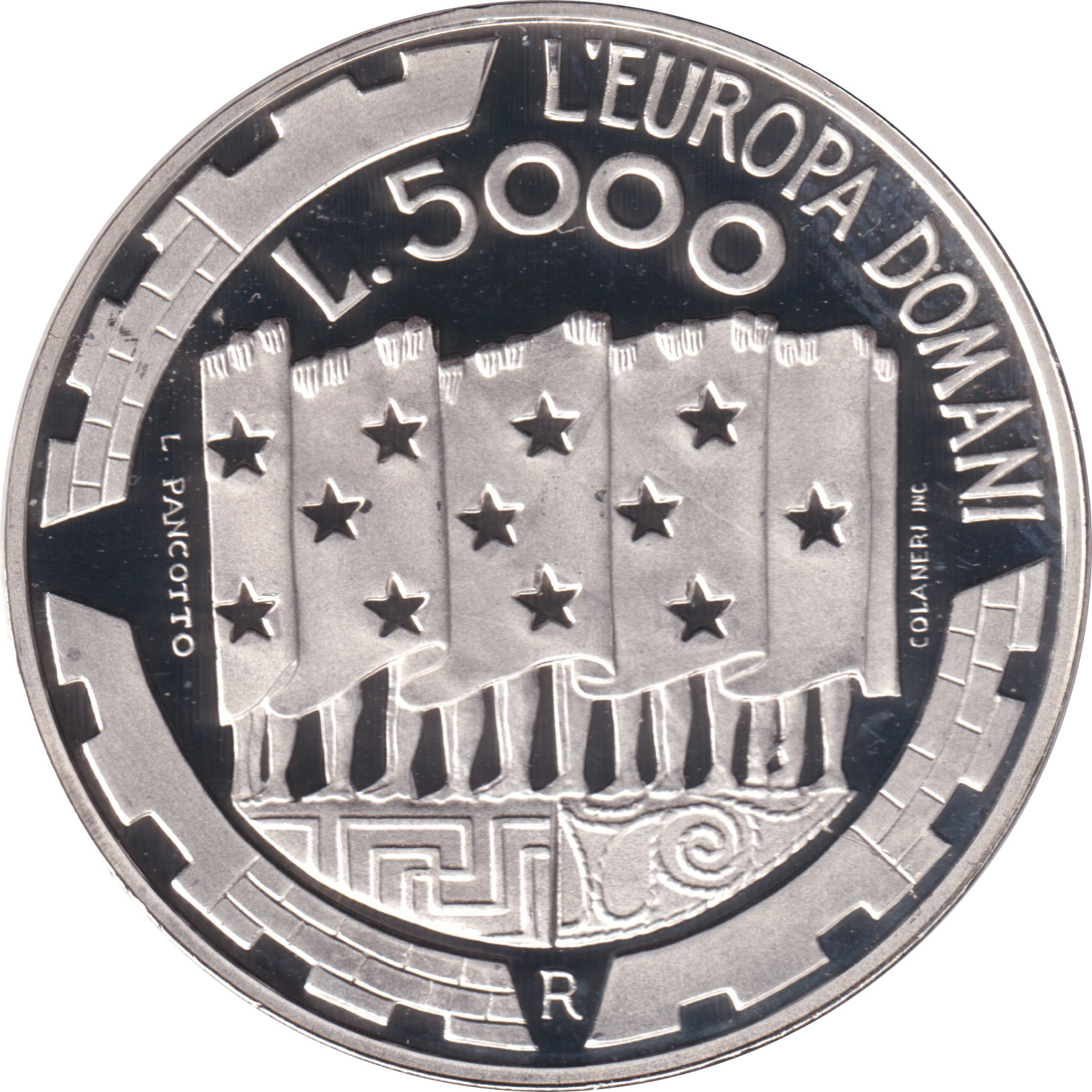 5000 lire - Union Européenne