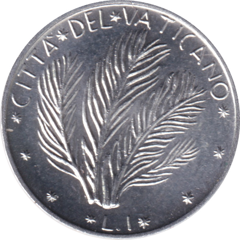 1 lira - Paul VI - Palme