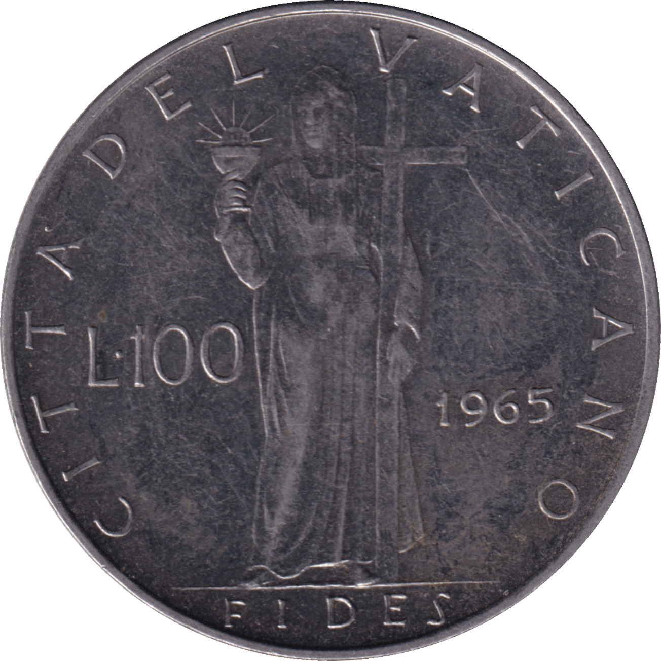 100 lire - Paul VI - Foi