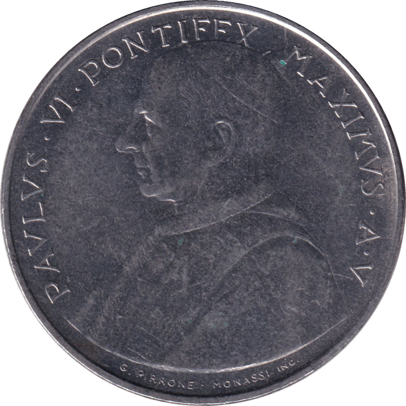 100 lire - Paul VI - Saint Pierre