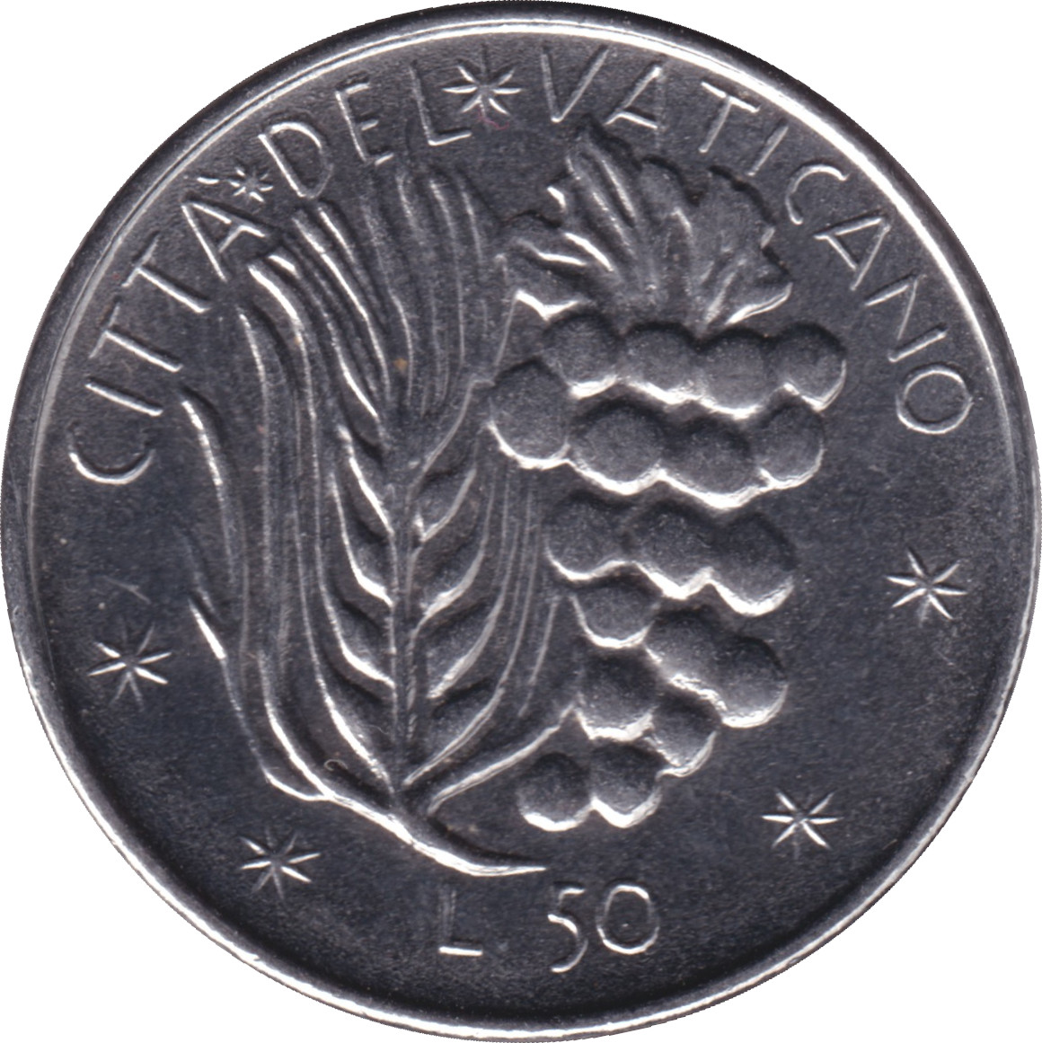 50 lire - Paul VI - Raisin