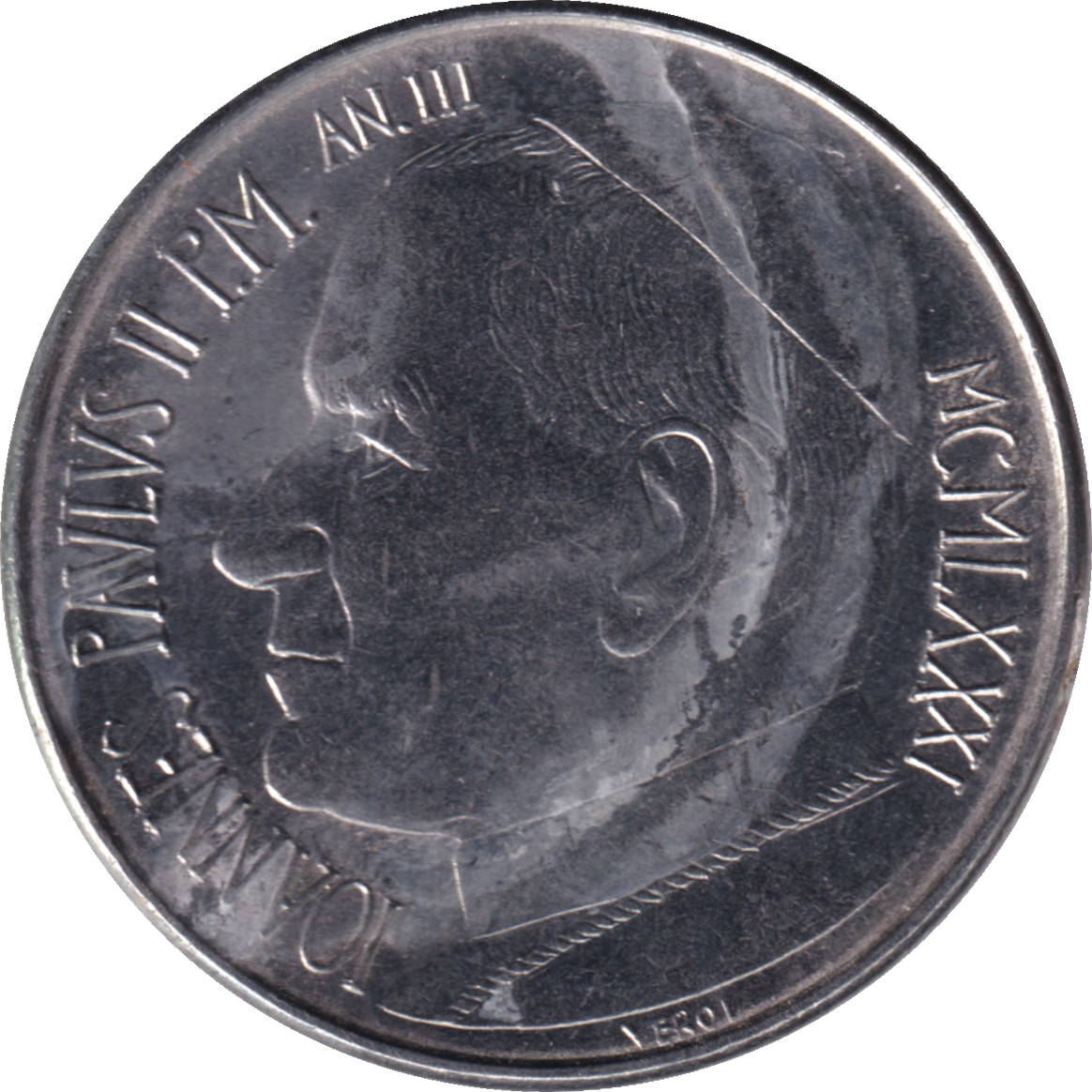 50 lire - Jean Paul II - Figures debout