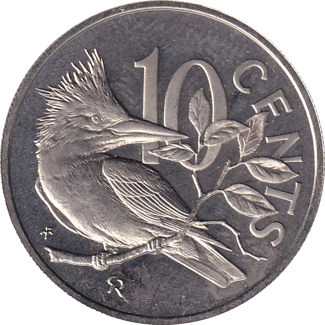 10 cents - Elizabeth II - Oiseaux