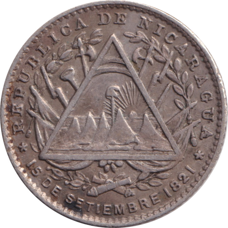 5 centavos - Republica de Nicaragua - Type 2