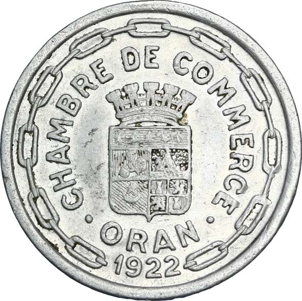 25 centimes - Chambre de Commerce - With chains