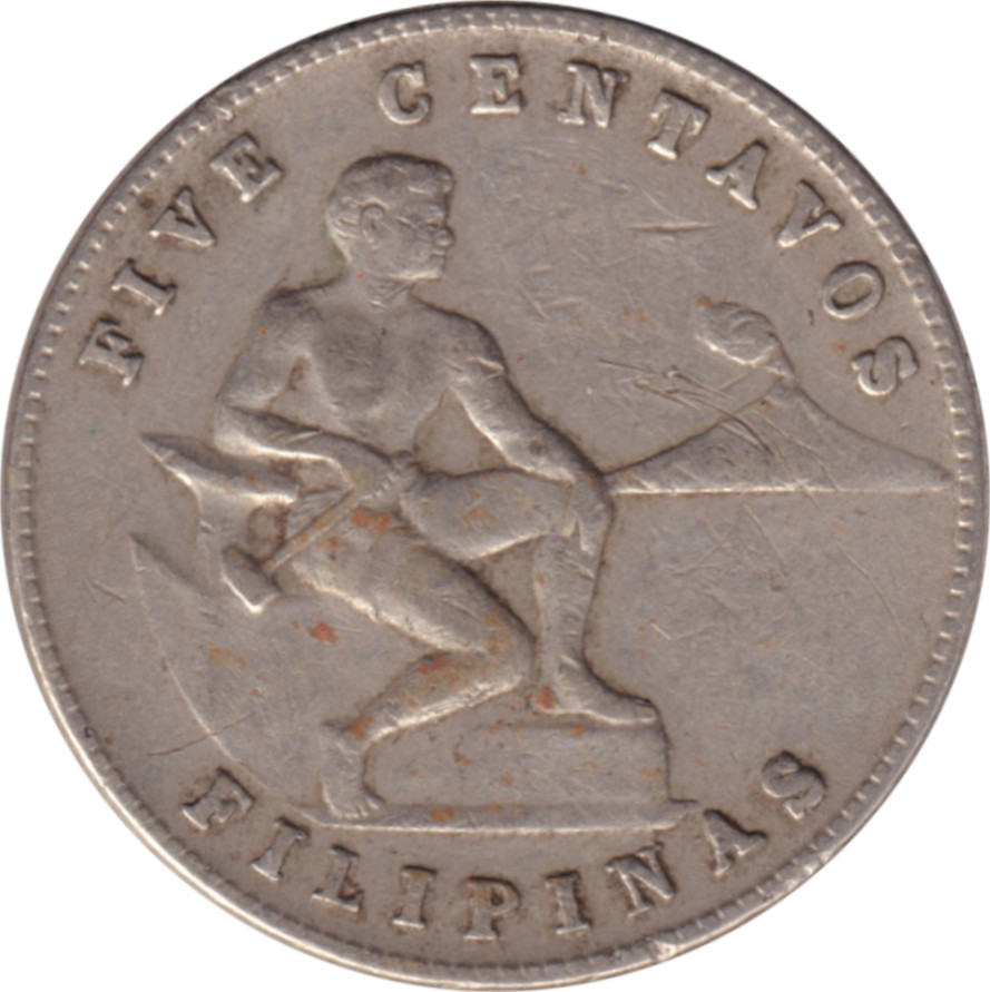 5 centavos - Emblème du Commonwealth • Cupronickel