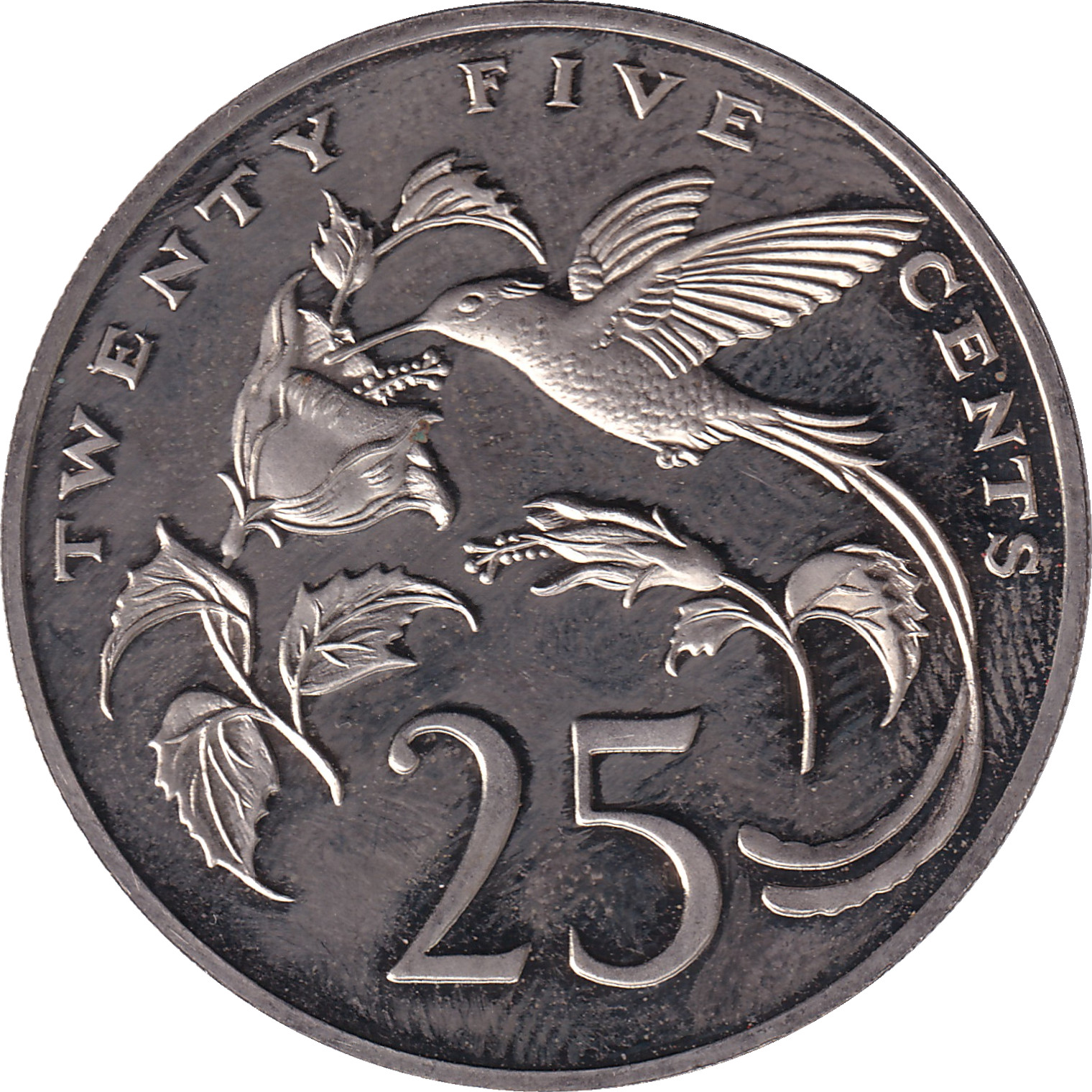 25 cents - Oiseau - Petite légende