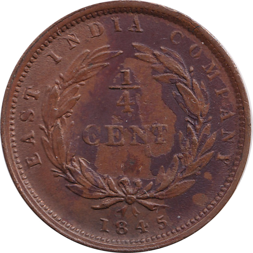 1/4 cent - East India Company