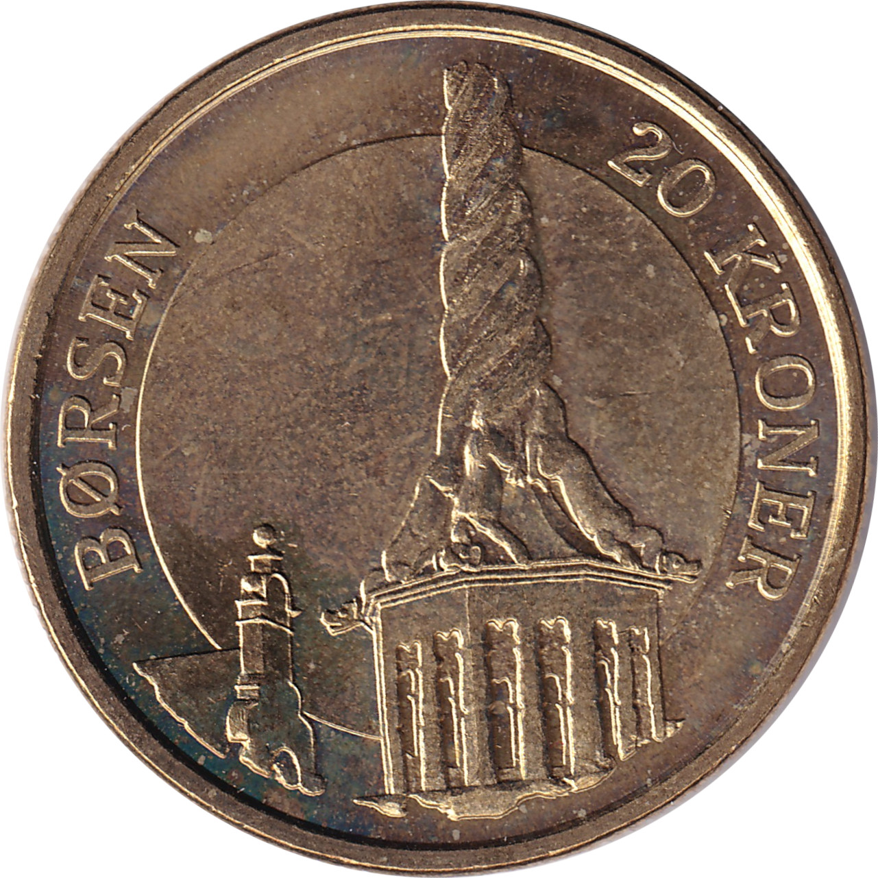 20 kroner - Ancienne bourse