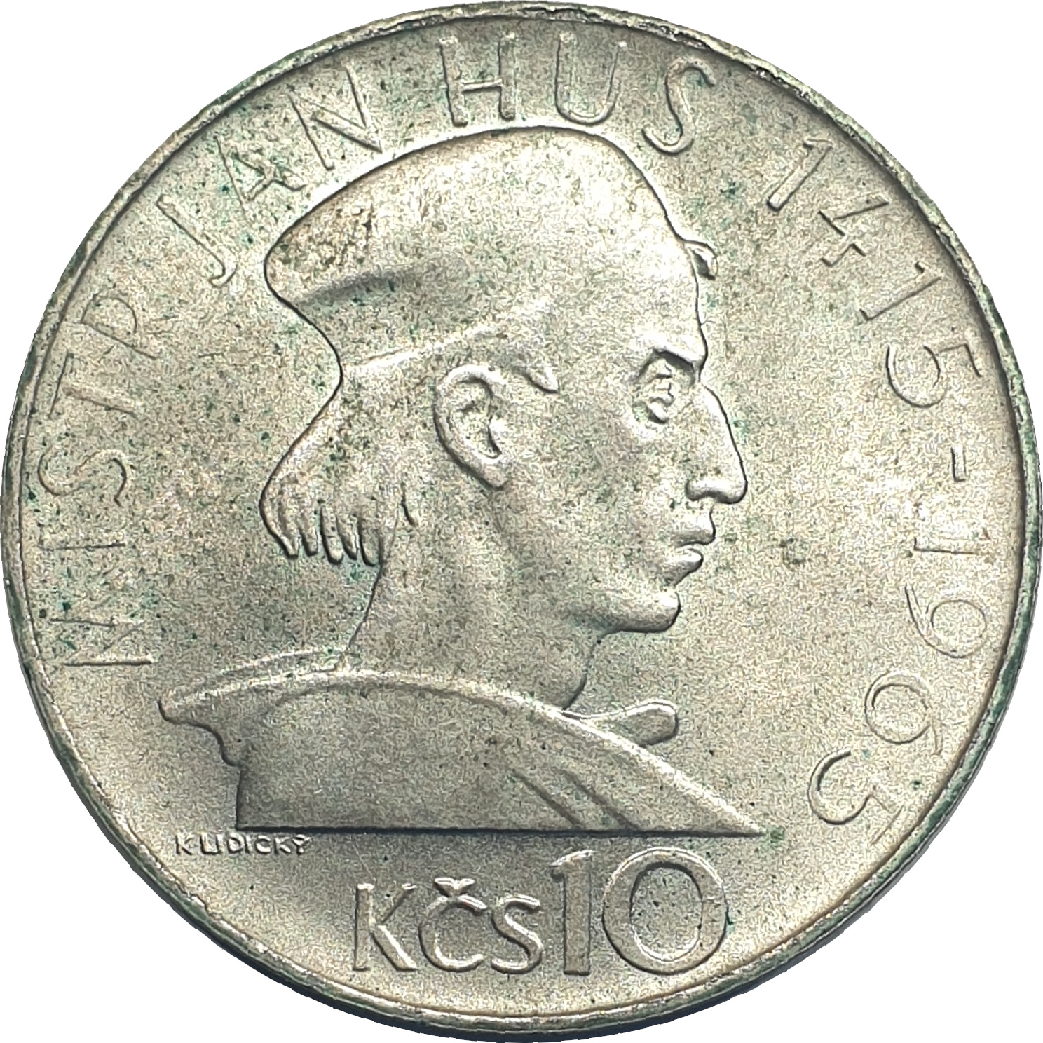 10 korun - Jan Hus
