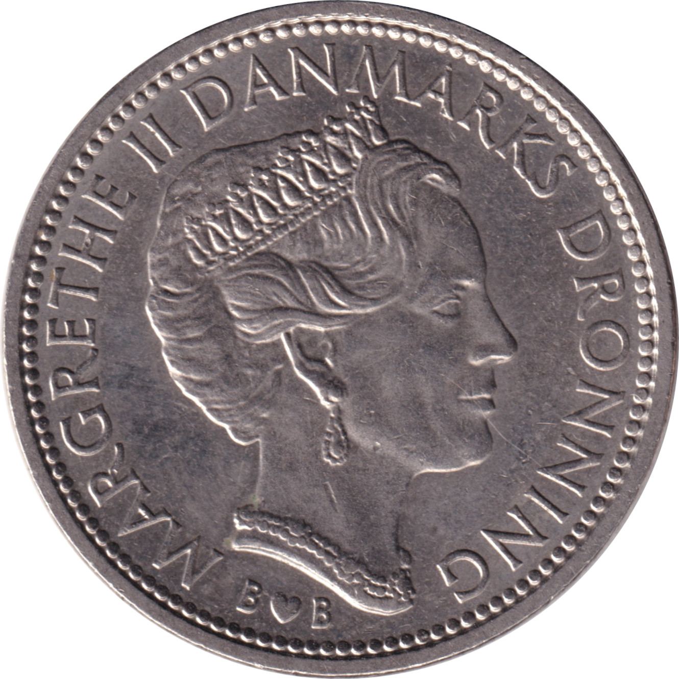 10 kroner - Margrethe II - Epis