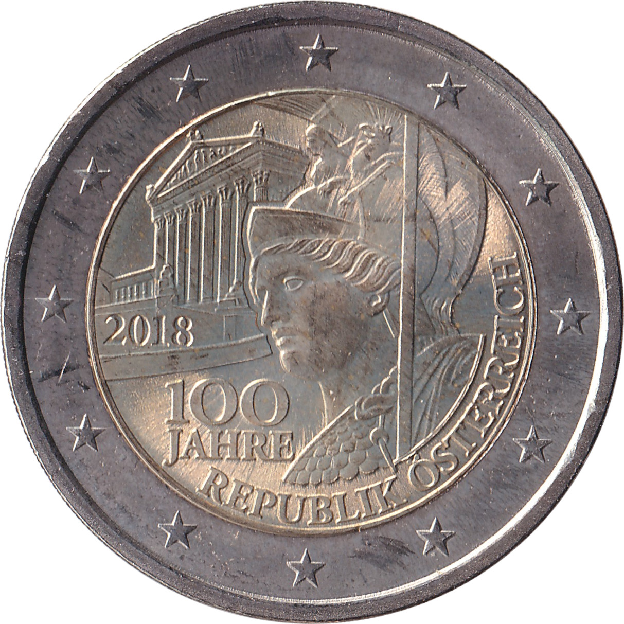 2 euro - République - 100 ans