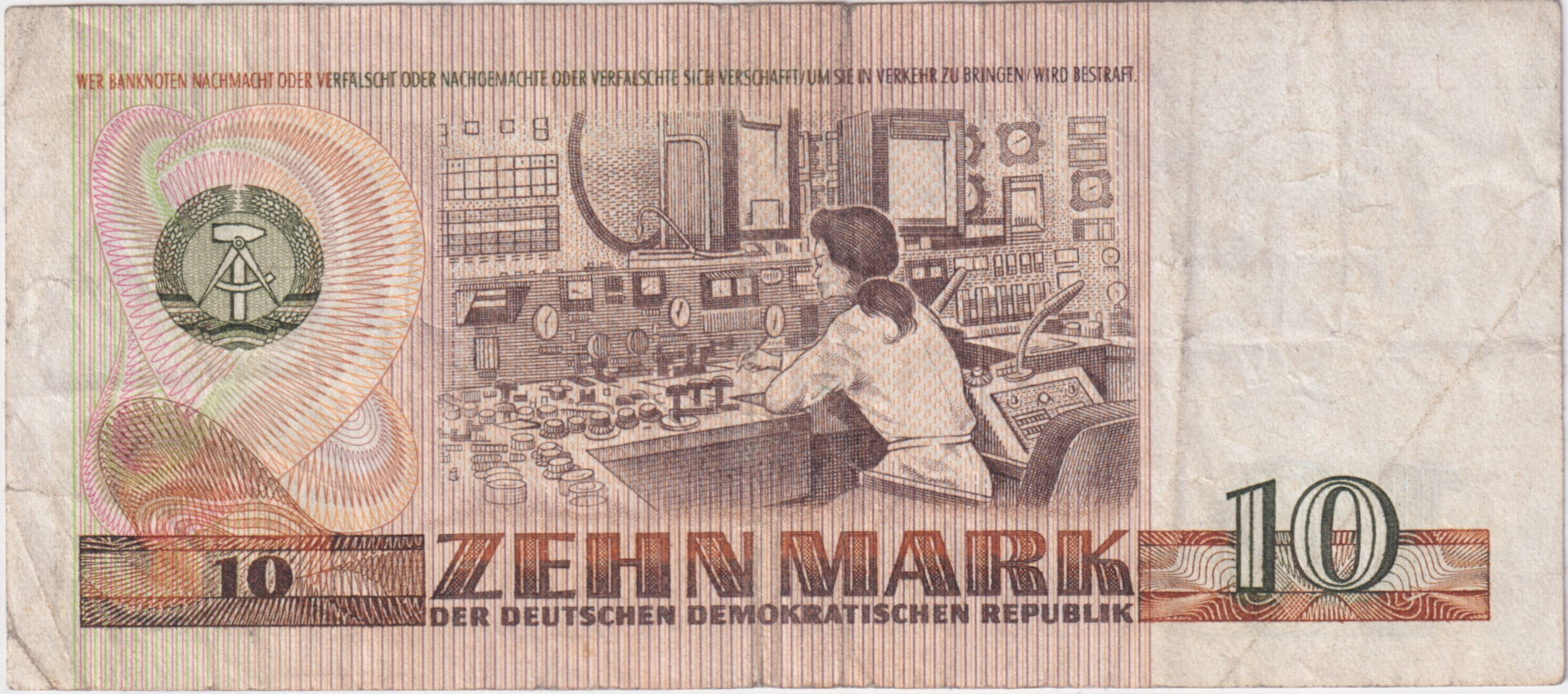10 mark - Friedrich von Schiller - Série 1971