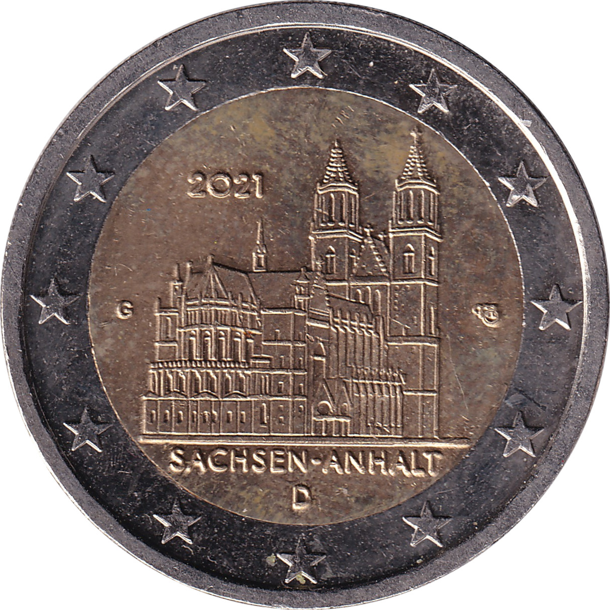 2 euro - Saxe-Anhalt