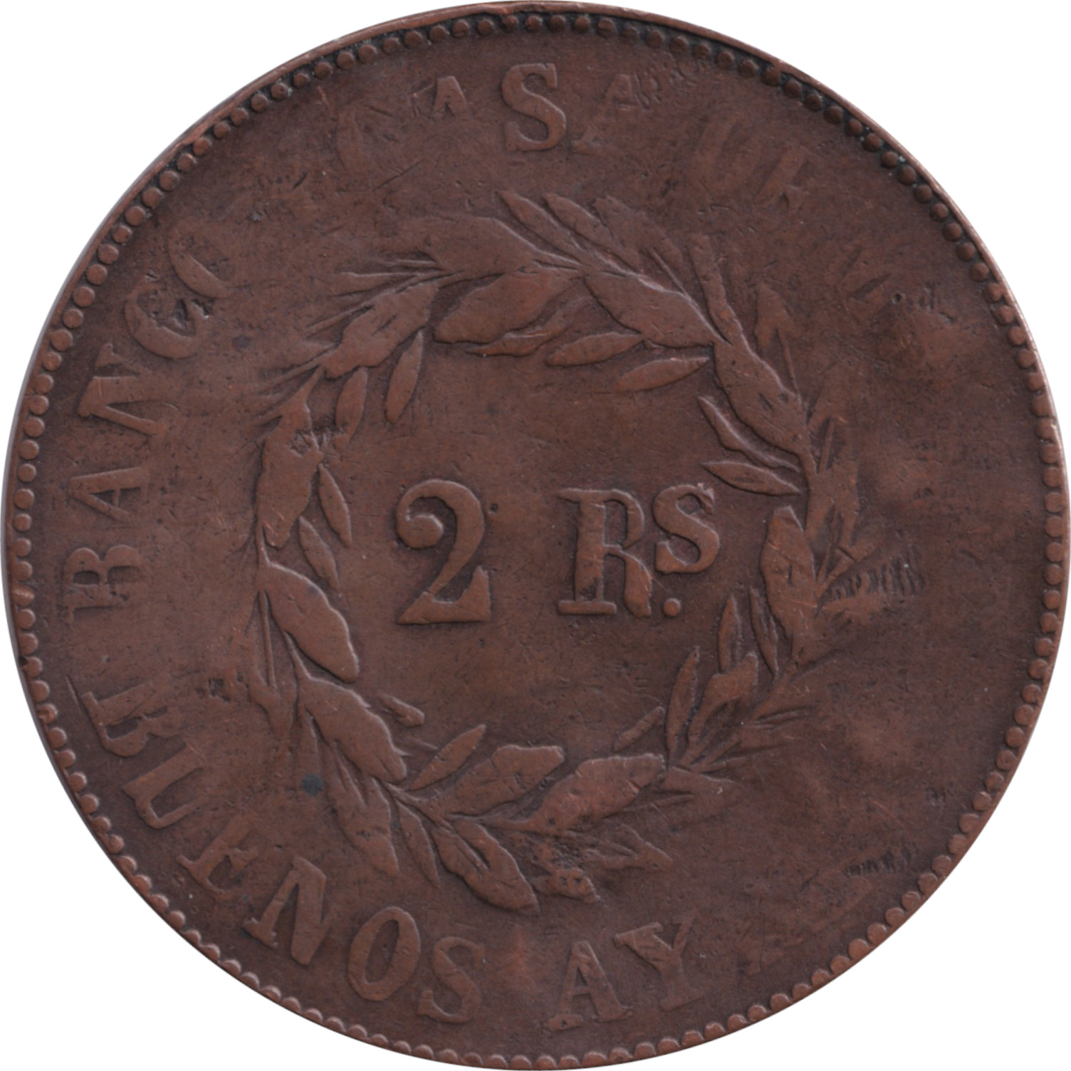 2 reales - Buenos Aires - 2Rs