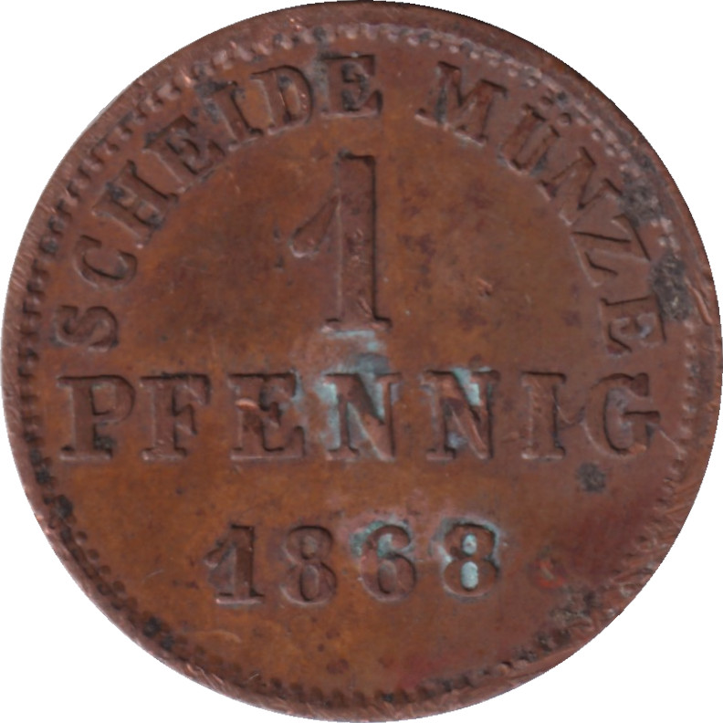 1 pfennig - Louis III