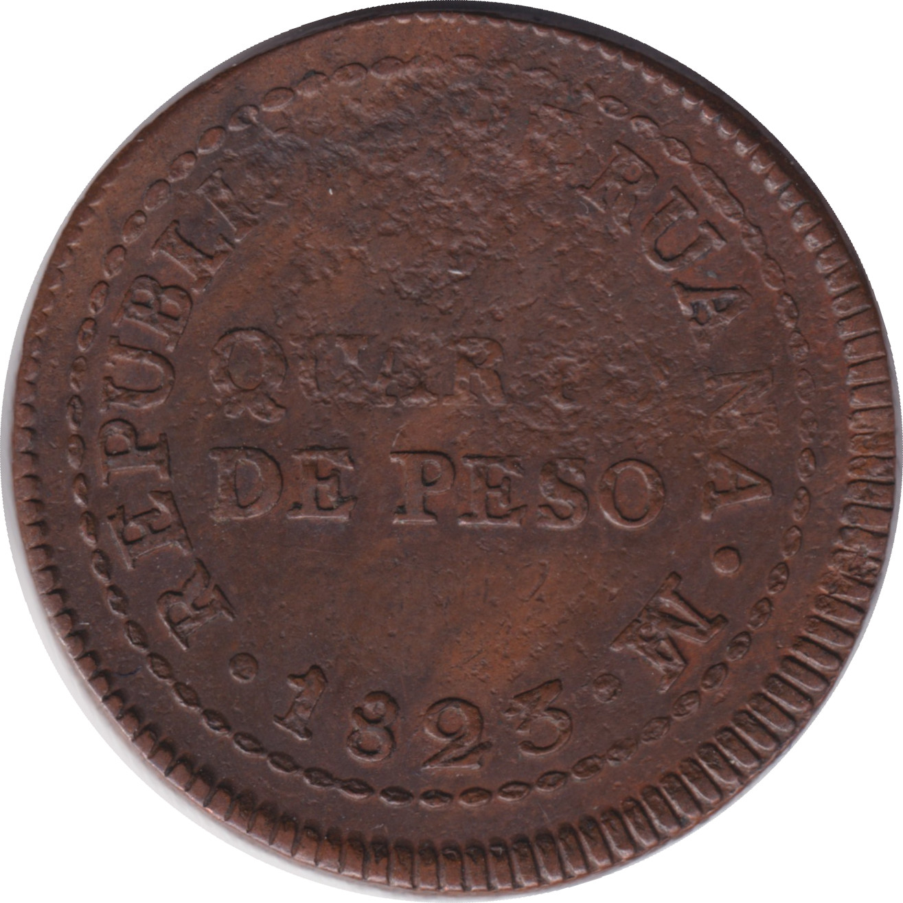 1/4 peso - République provisoire