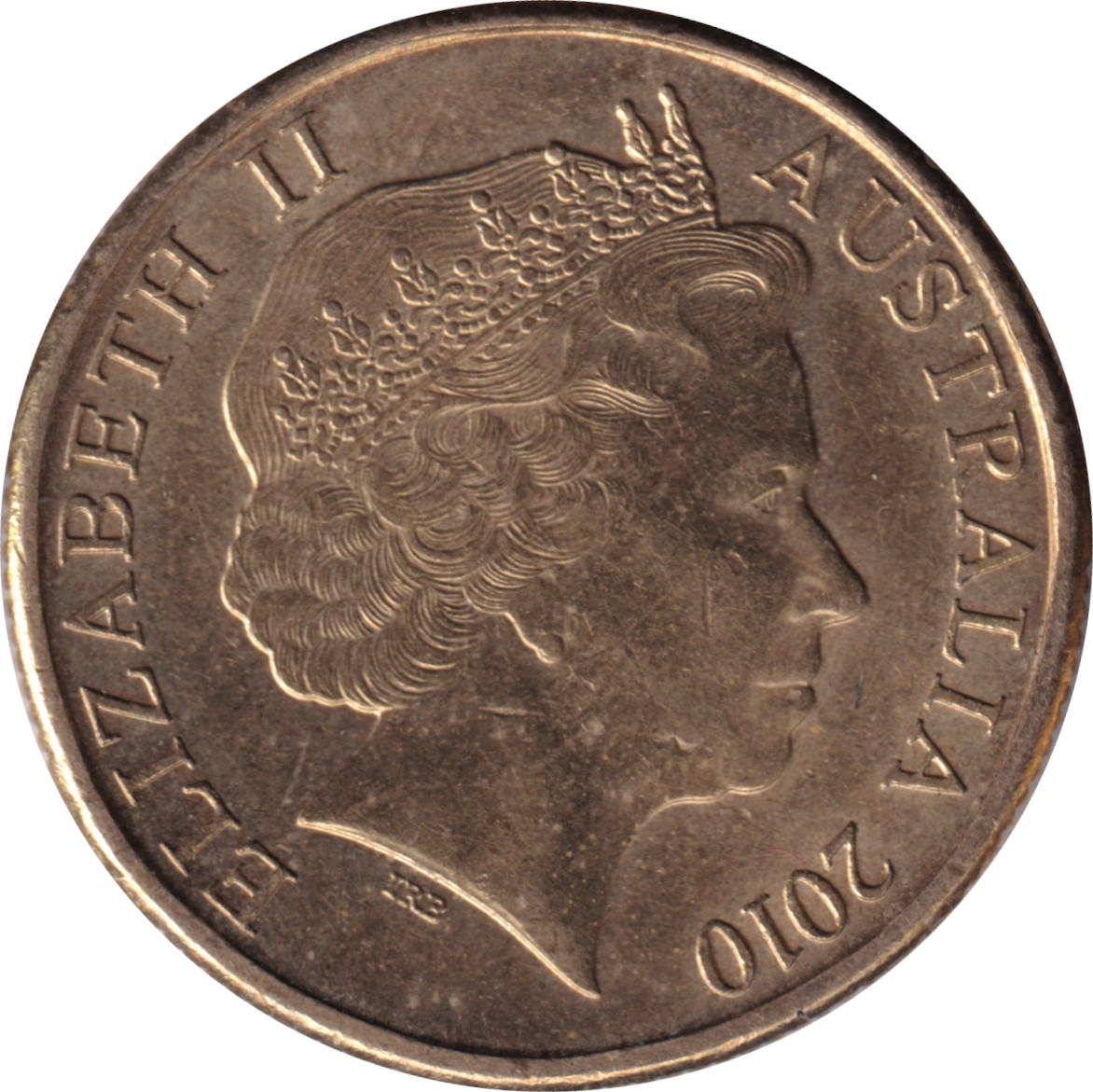 1 dollar - Elizabeth II - Tête agée