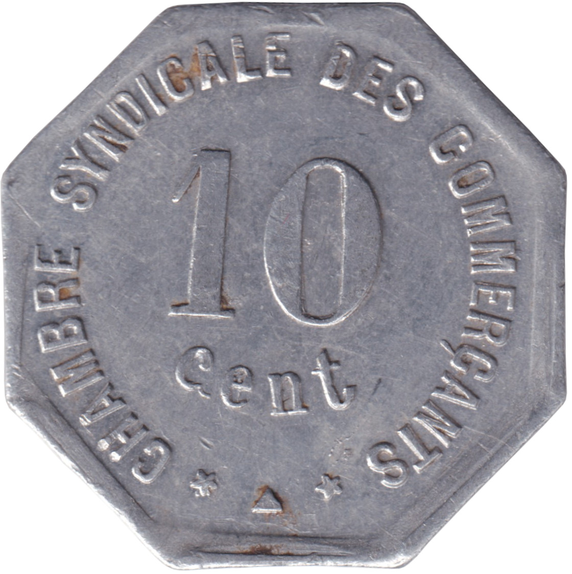 10 centimes - Chambre syndicale des commerçants