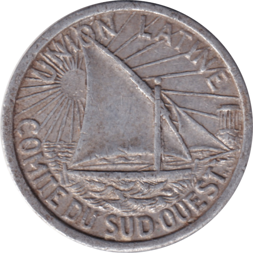 5 centimes - Toulouse - Comité régional - Type 2