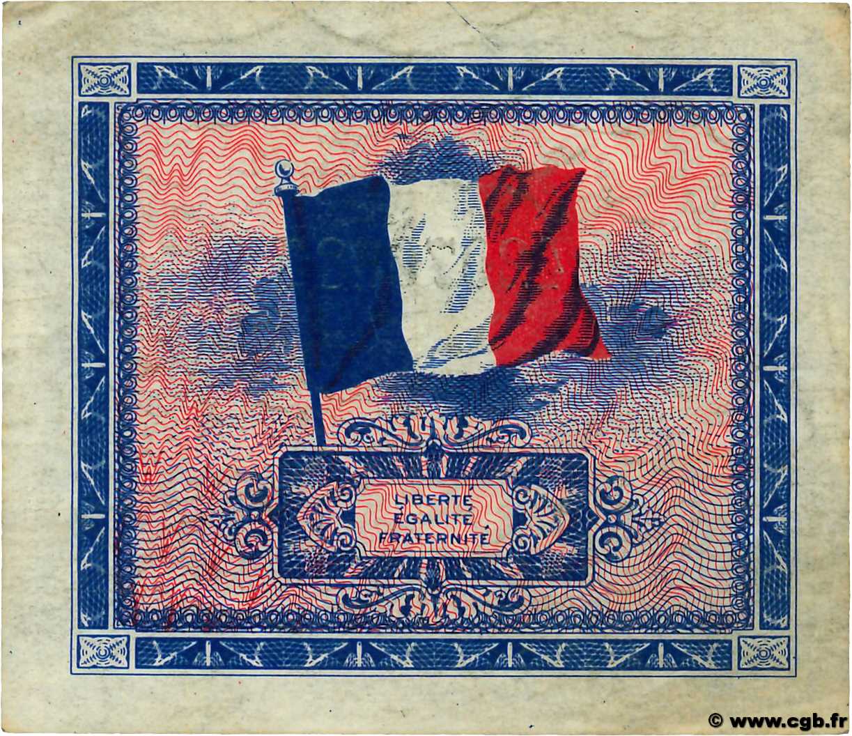 5 francs - Drapeau