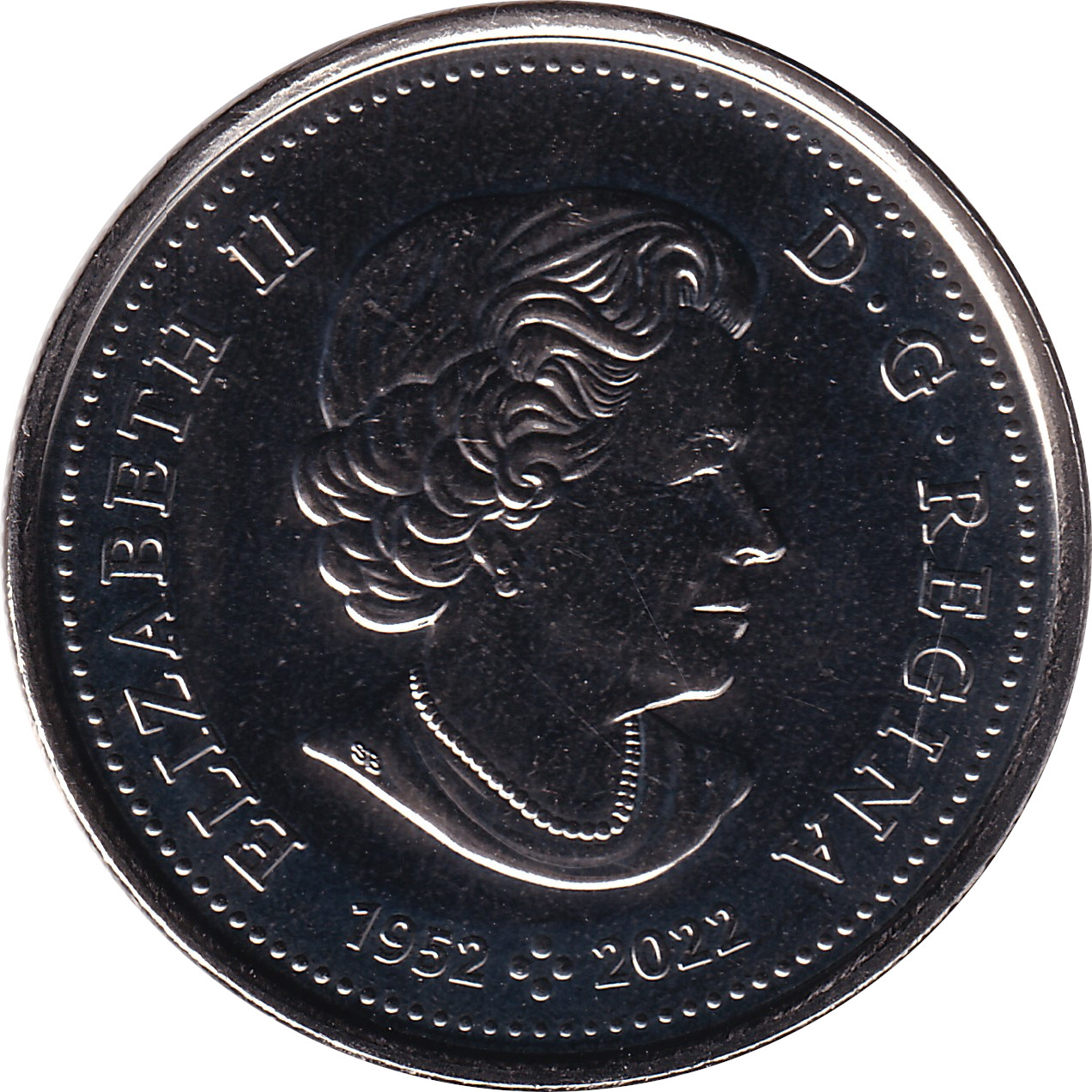 50 cents - Elizabeth II - Hommage