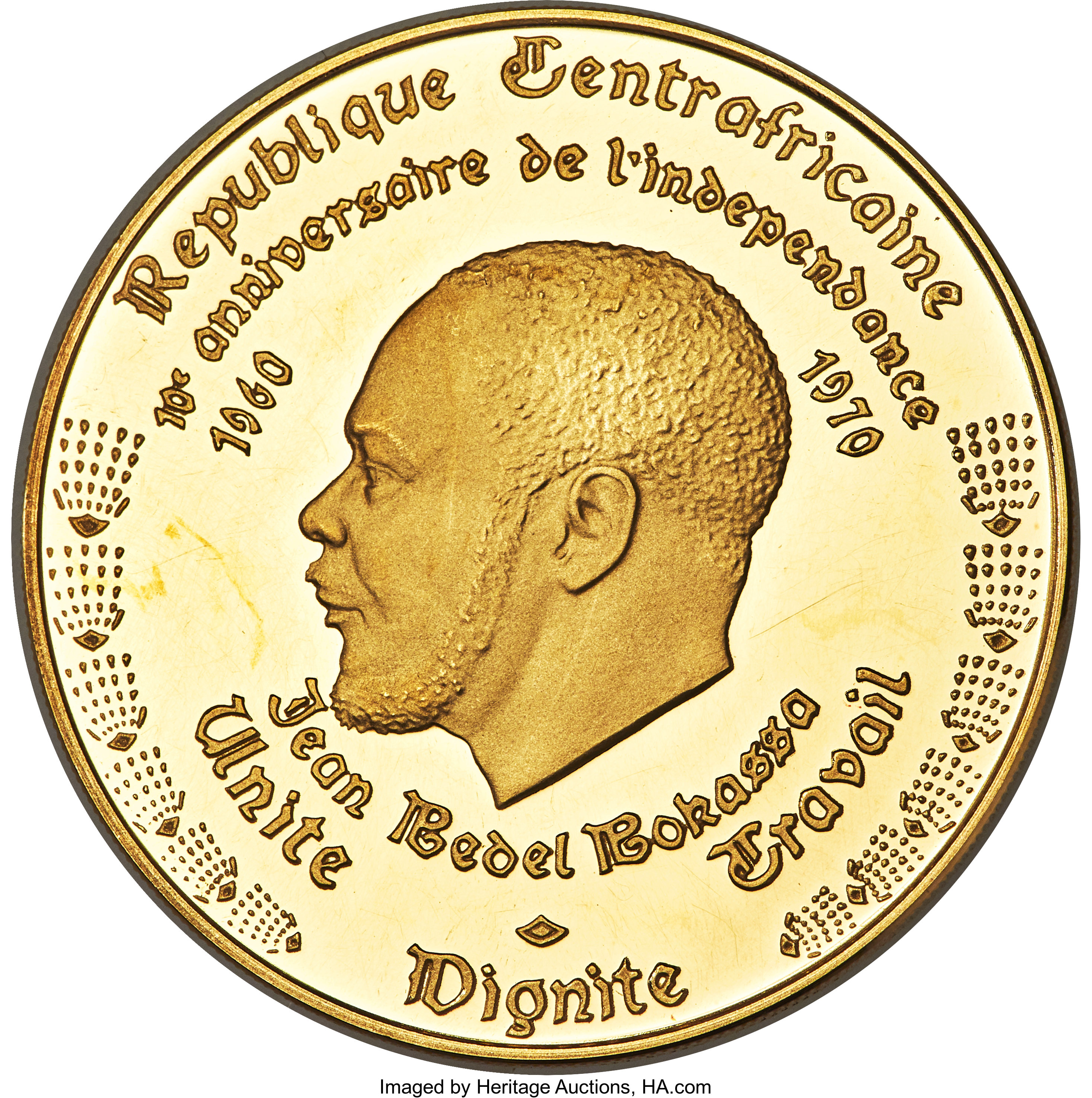 10000 francs - Indépendance - 10 years