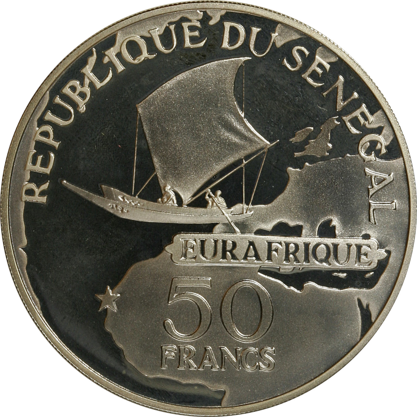 50 francs - Eurafrique - 25 ans