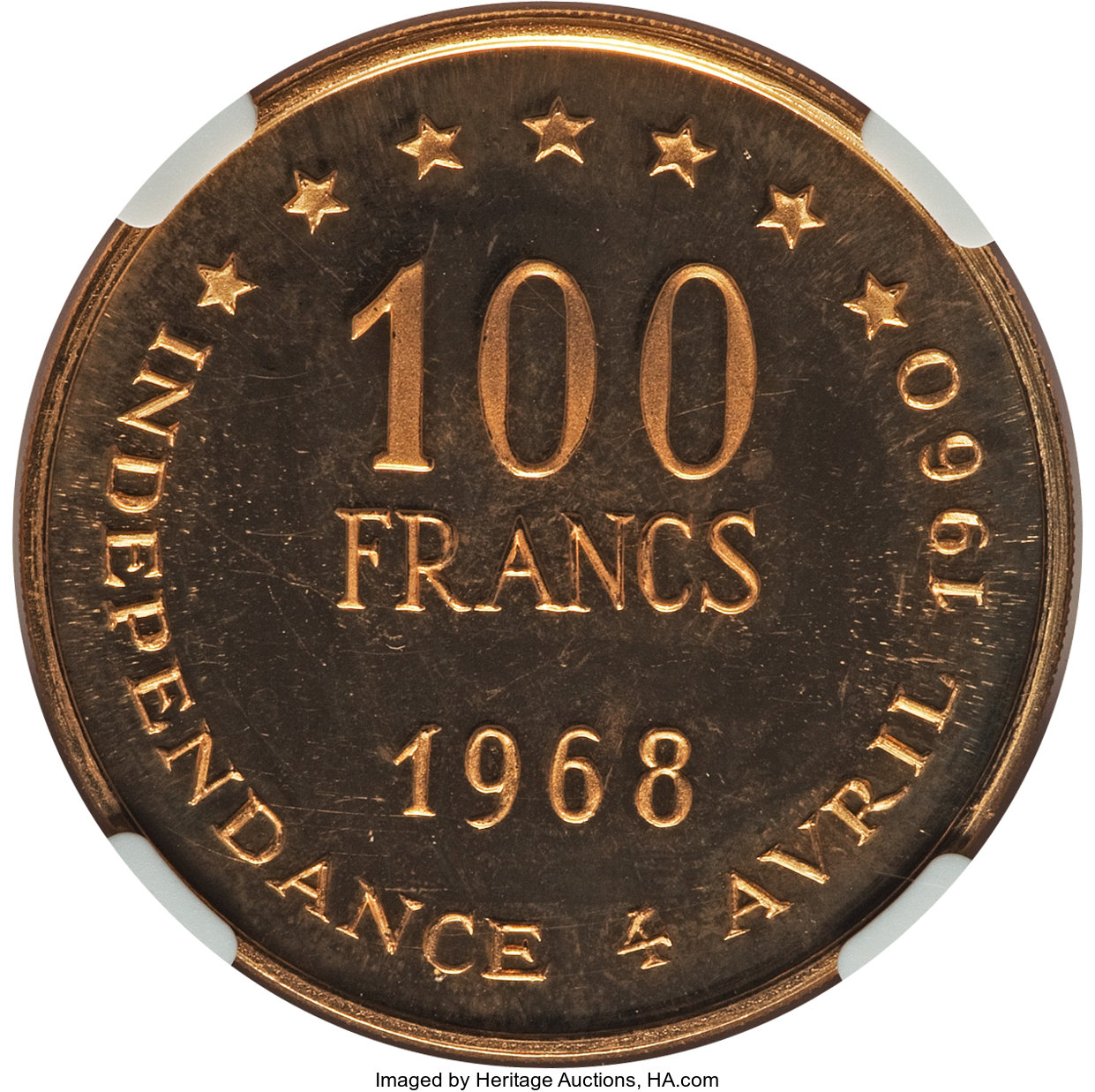 100 francs - Indépendance - 8 years