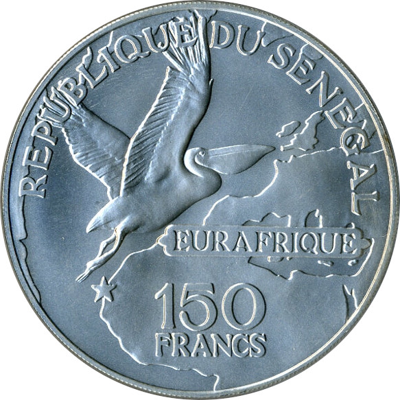 150 francs - Eurafrique