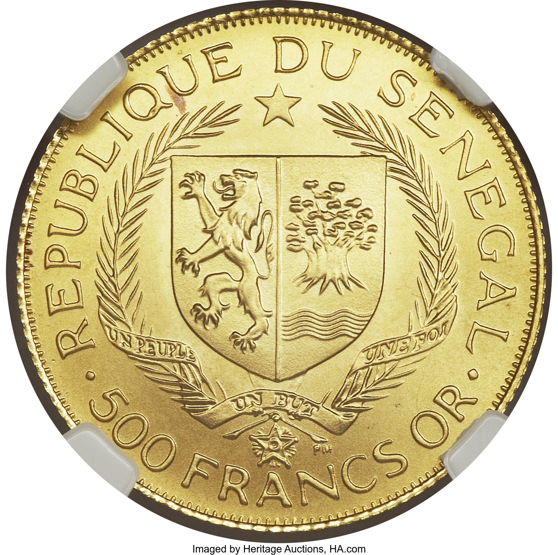 500 francs - Eurafrique - 25 years