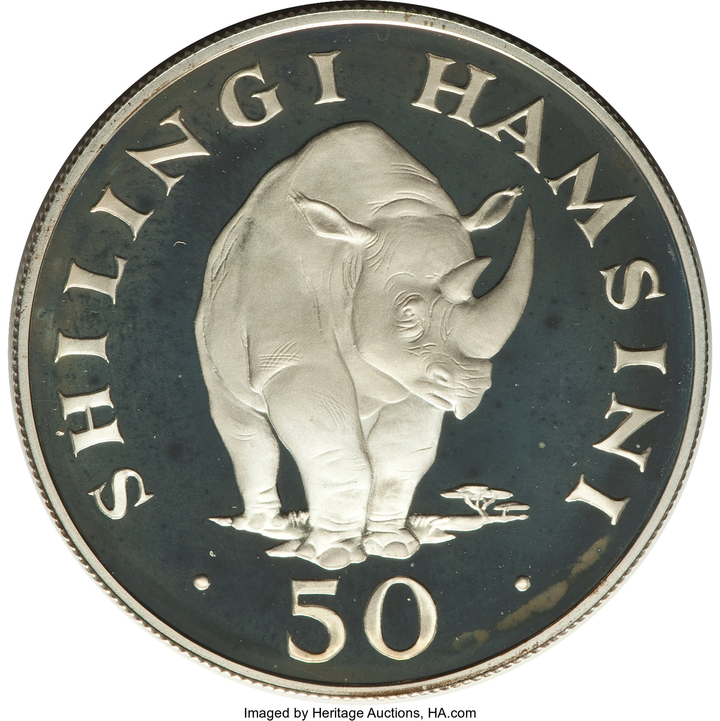 50 shilingi - WWF - 15 ans