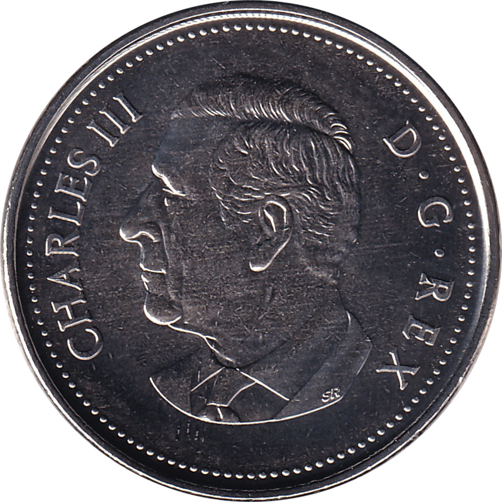 5 cents - Charles III