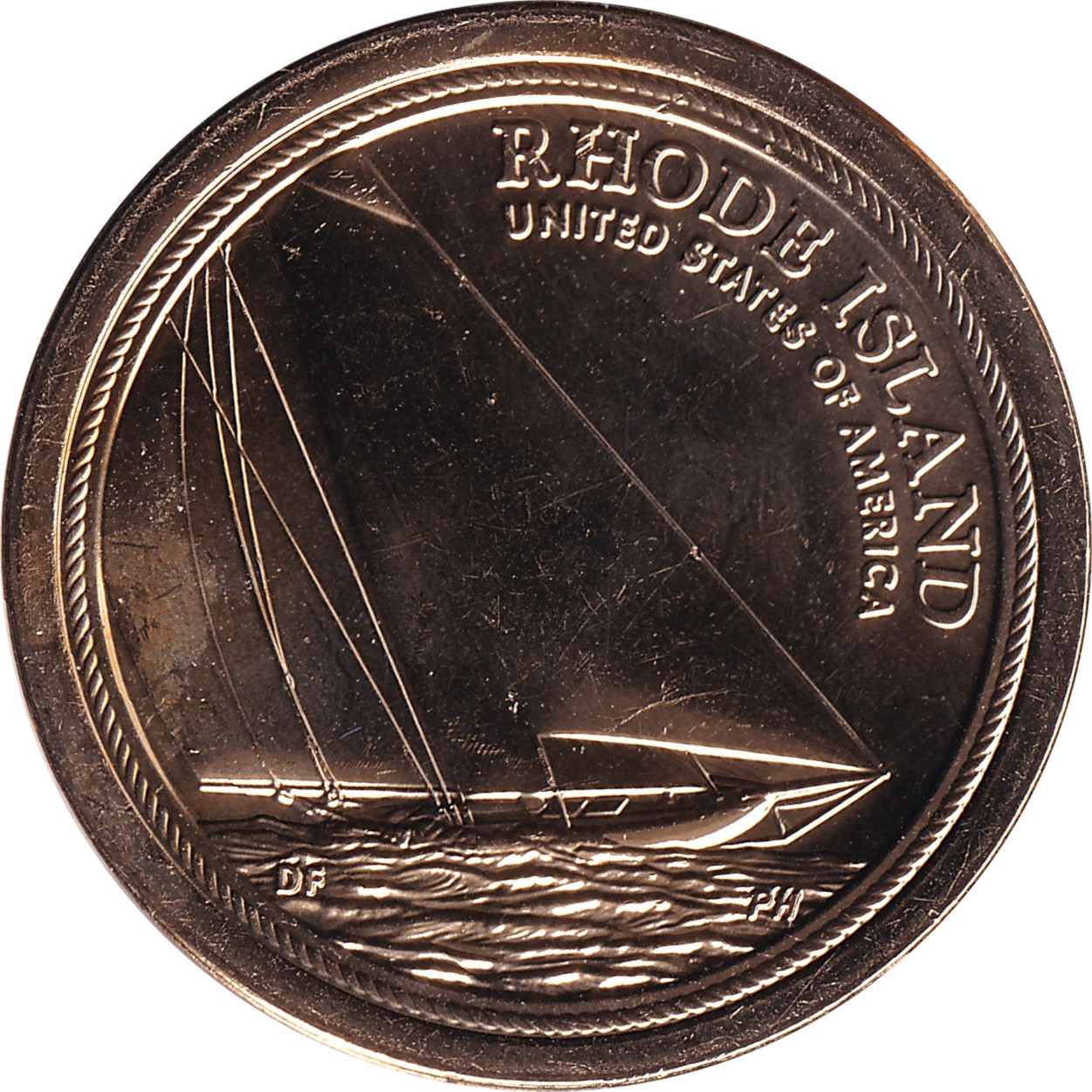 1 dollar - Rhode Island