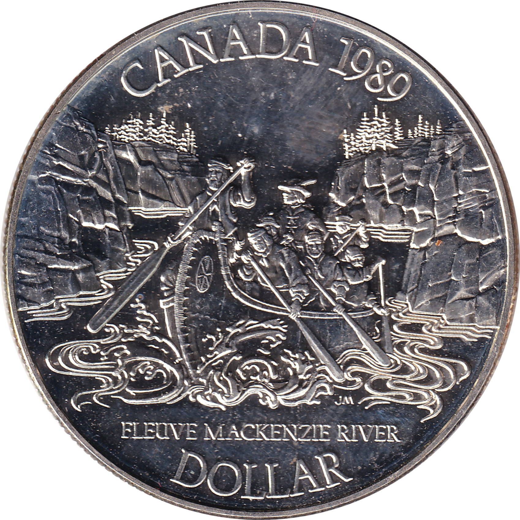 1 dollar - Mackenzie River